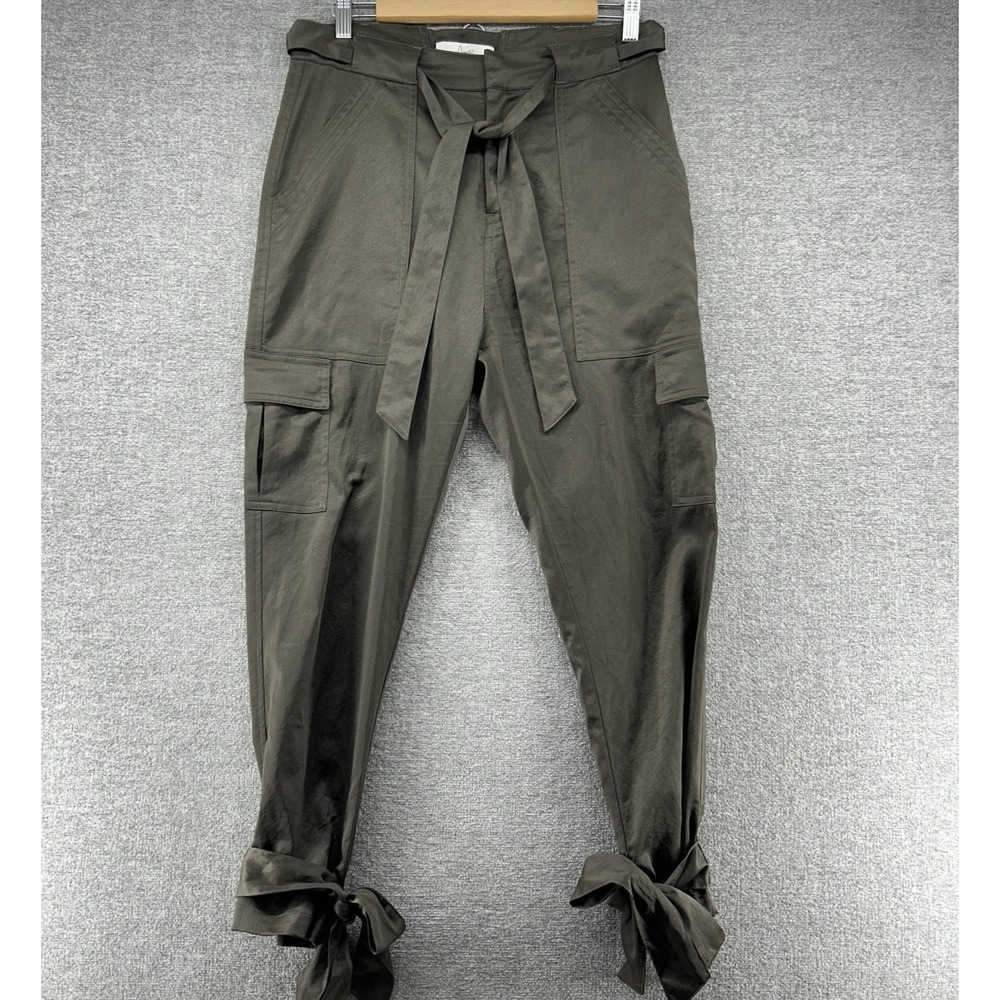 Joie Military Erlette Cargo Pants Women Size 2 Green High Rise